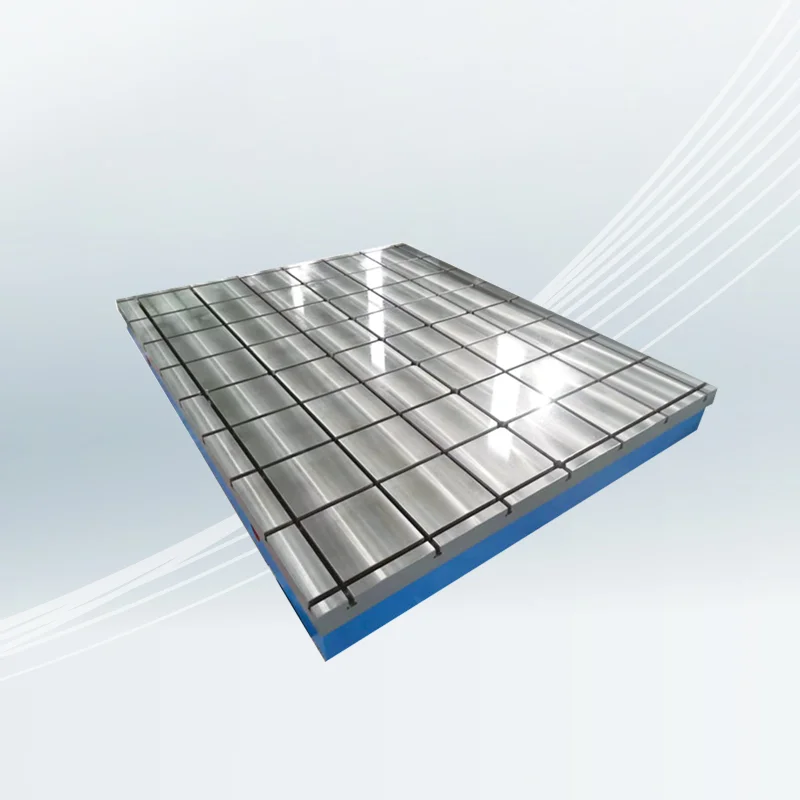 HT300 material cast iron floor plate with t slot cast iron surface plate