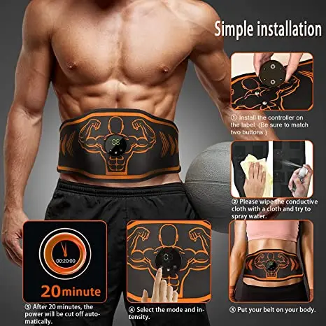 Abdominal Training Muscle Abdominal Stimulateur Abdominal Roller Abdominal Muscle Sticking Abdominal Muscle Sticker Abdominal Mu