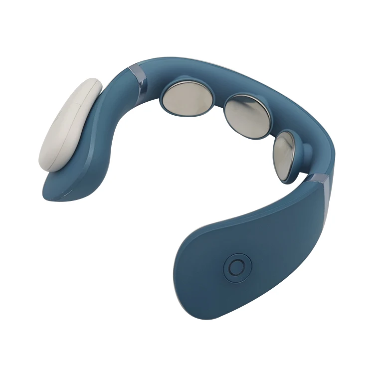 Physiotherapy Equipment Pressure Point Tens Ems Smart Electric Cordless Kneading Neck Massager Manufacturers Masajeador Cuello