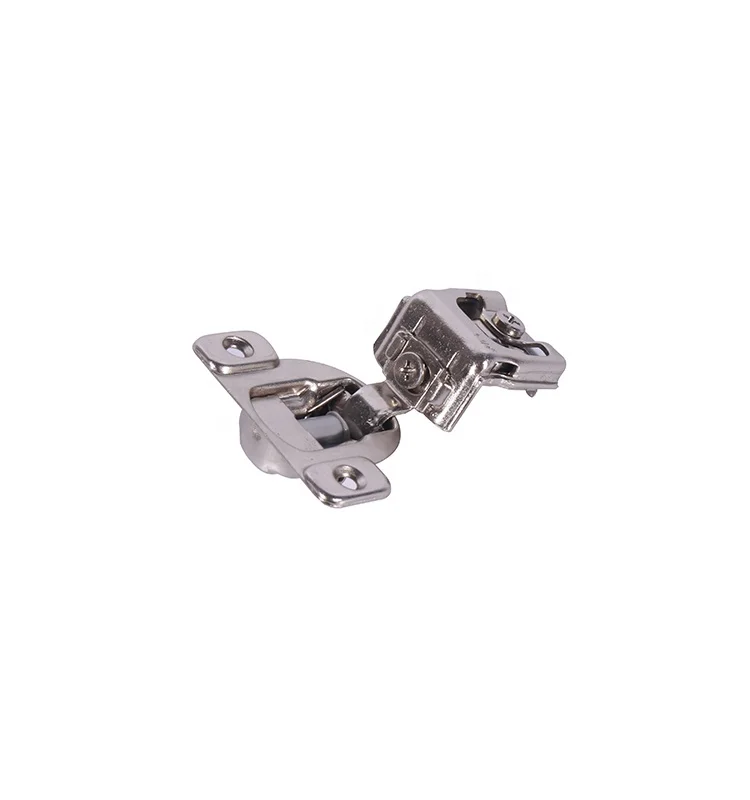 Hardware supplier Adjustable screw compact face frame hinge half overlay hinge