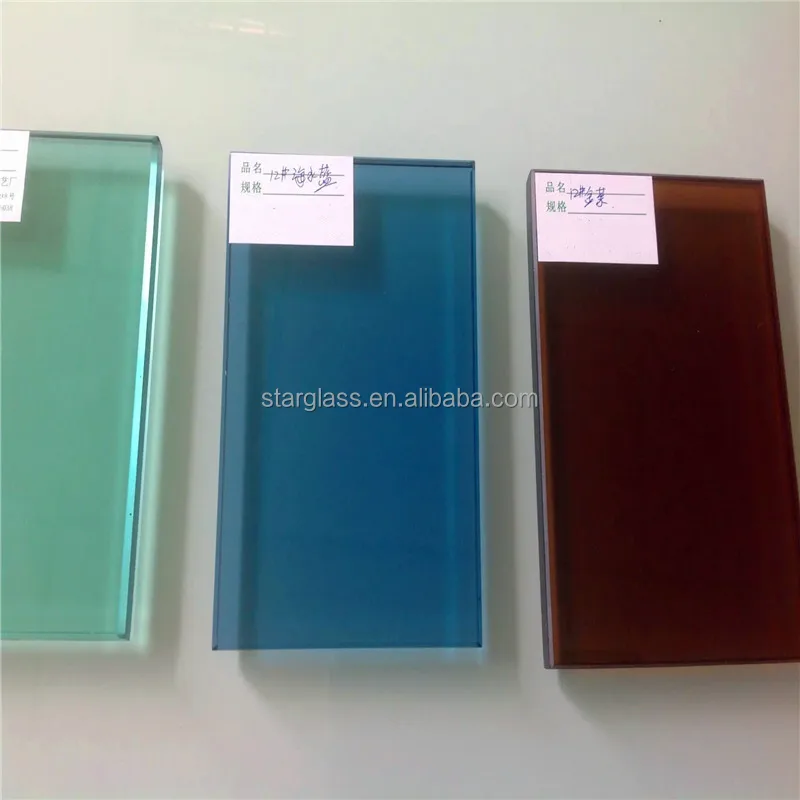 4mm 5mm 6mm 8mm 10mm 12mm euro bronze colored tinted reflective float glass for windows