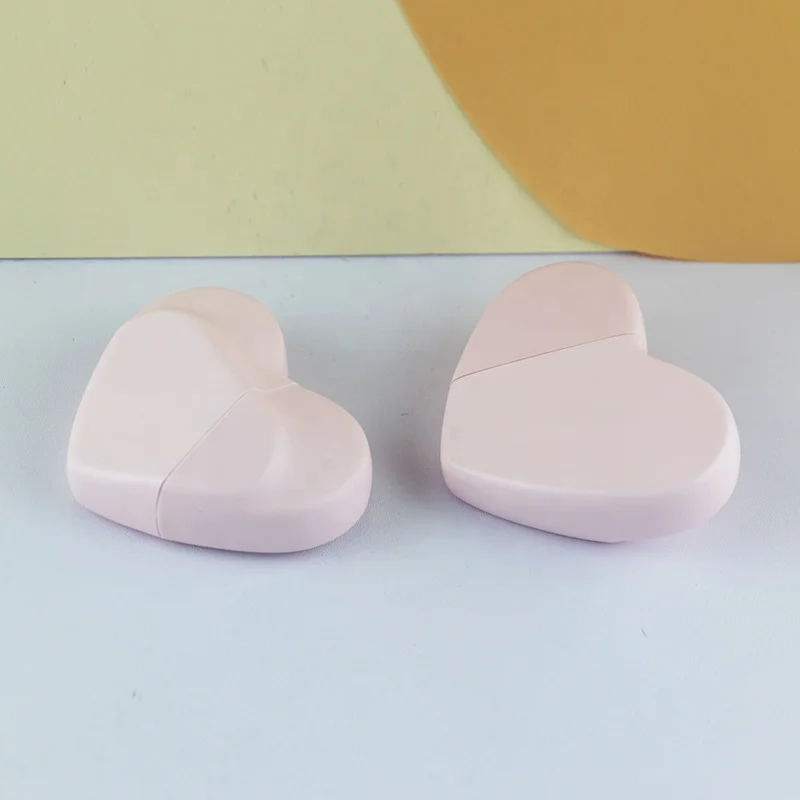 New Design 50ml Heart Shaped Sunscreen Bottle Sunblock Bottle Packaging Hand Cream Tube Container Plastic Squeeze