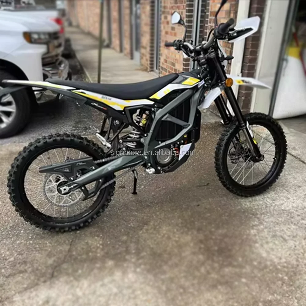 sur on dirt bike electric ultra be 74v 12500w off road 55ah enduro ebike suron ultra b