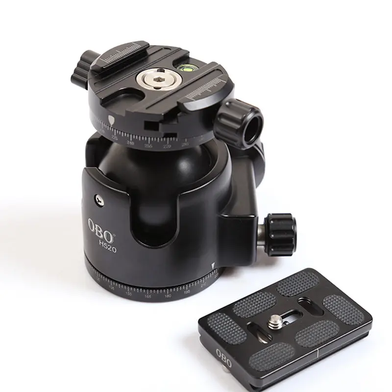 OEM/ODM Photography equipment accessories diameter 52mm ball head for tripod