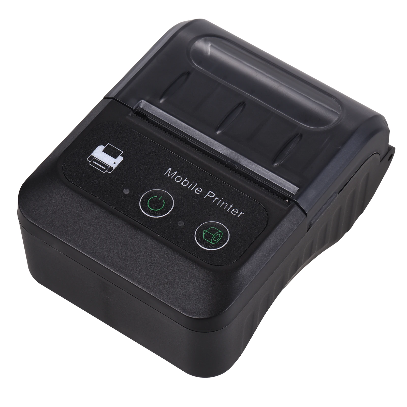 OWNFOLK Portable Barcode Mini Printer with BT USB Ports Support Android IOS Shipping Label Printer