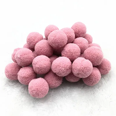Plush Pom Poms Ball 8mm 10mm 15mm 20mm 25mm 30mm Pompones for baby mobile decoration