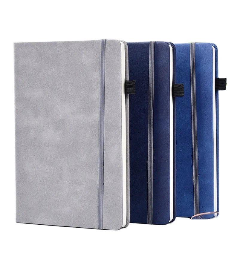Custom Logo School Supplies Motivational Spring Sublimation Blank Leather Cover Notebook