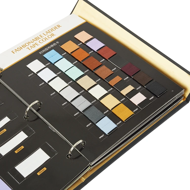 Custom Fashion Exquisite Curtain sample book for Fabric display fabric sample book display
