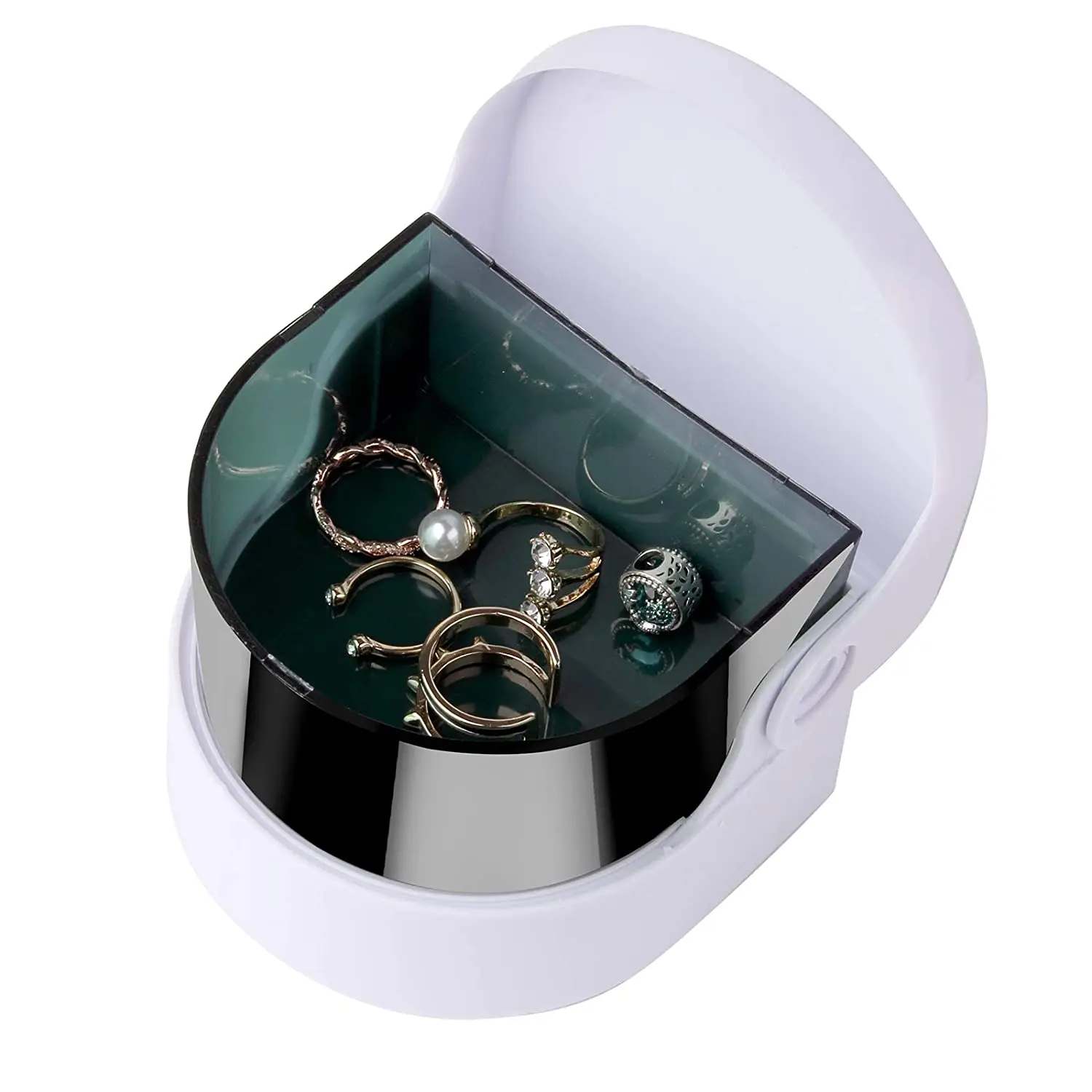 Ультразвуковой очиститель-очиститель зубных протезов машина для очистки ювелирных изделий и монет