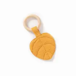 Multifunctional Organic Cotton Leaves For Baby Comforter Teething Toy For Wall Bunting Flag Decoration Flag