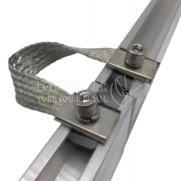 EG Solar Panel Copper And Steel Bonding Jumper Tinned Copper Static Jumper Wire Earth Bonding Strap