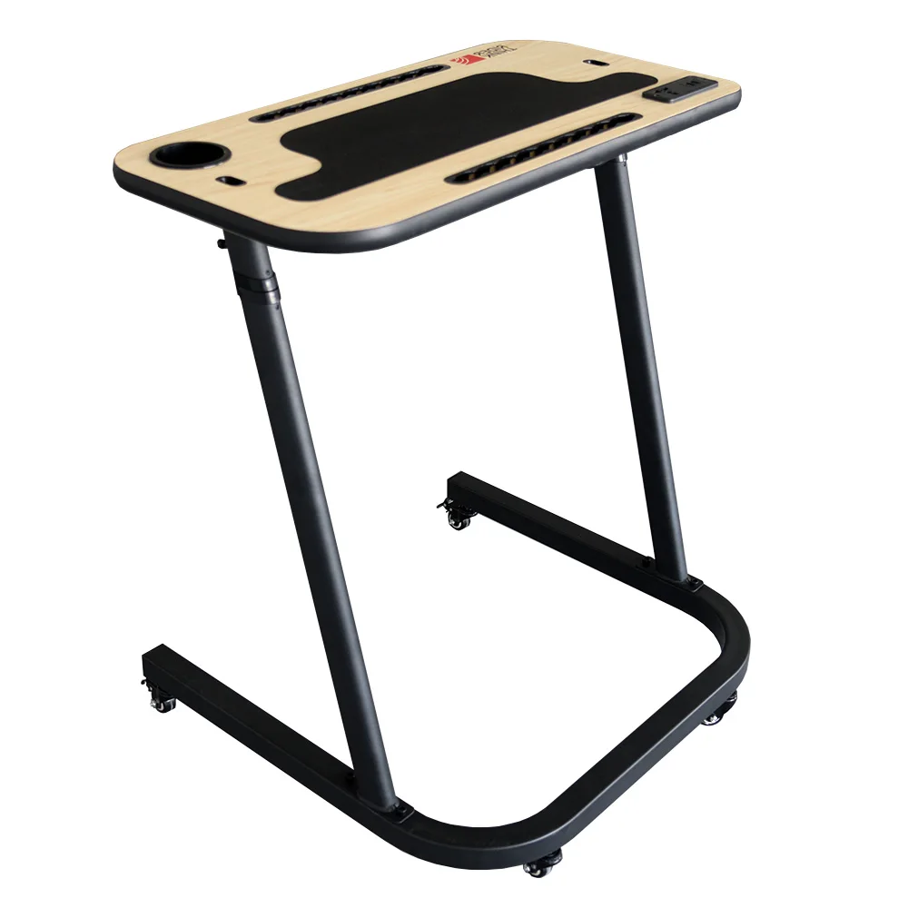 ThinkRider Height Adjustable Indoor Cycle Bike Trainer Table Desk Laptop
