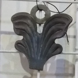 cast steel ornamental grape leaf