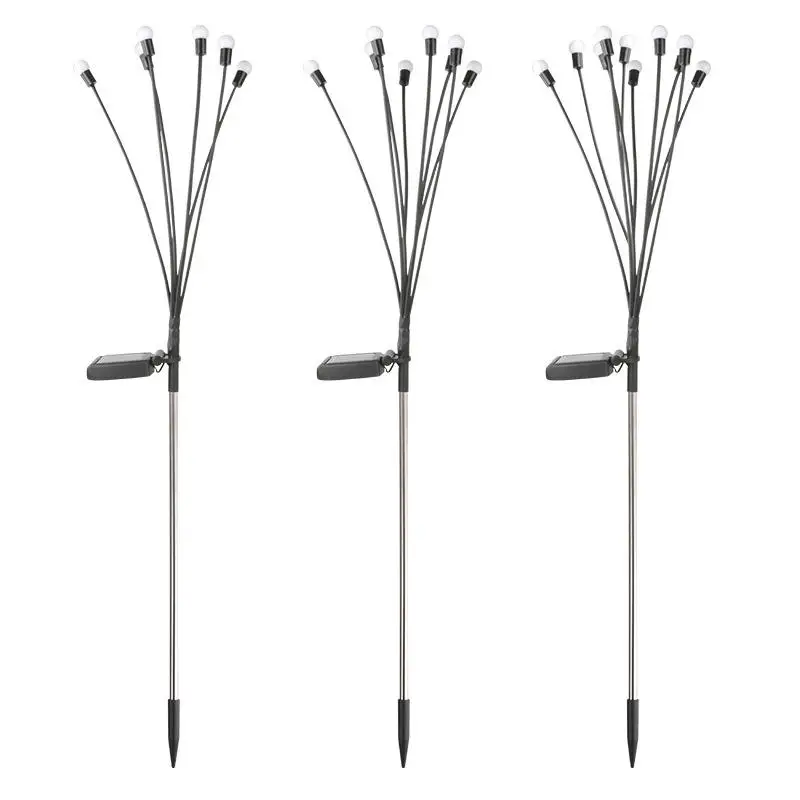 COYOLED RGB Solar Garden Lights Firefly Garden Solar Led Outdoor Lamp Lights Led Solar Powered Firefly Lights