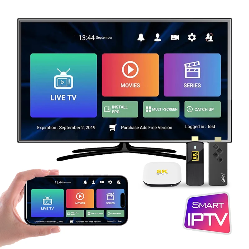 XXX Trex IPTV M3U Android TV Box Fire TV Stick Stable Server Iview Regular Free Trial Smart TV 2K 4K M3U IPTV Reseller Panel