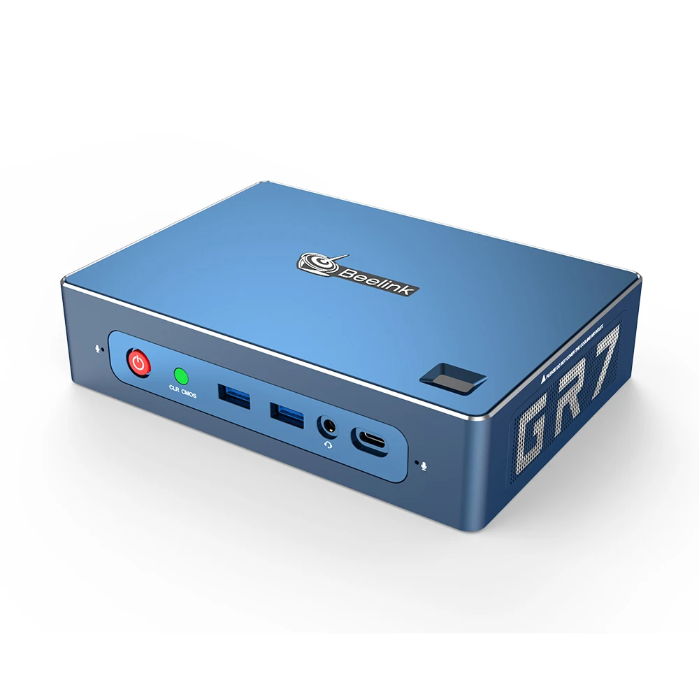 Beelink MINI PC GTR R7 3750H Wifi6 DDR4 16G nvme SSD 512G Mini Desktop PC