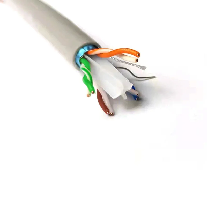 Фабрика OEM сетевое Cat5e UTP 4pr сетевой кабель 4p 24AWG 0 5 мм CCA Cat 5e Ethernet на возраст 2 4 8 пар 1000ft 305 м