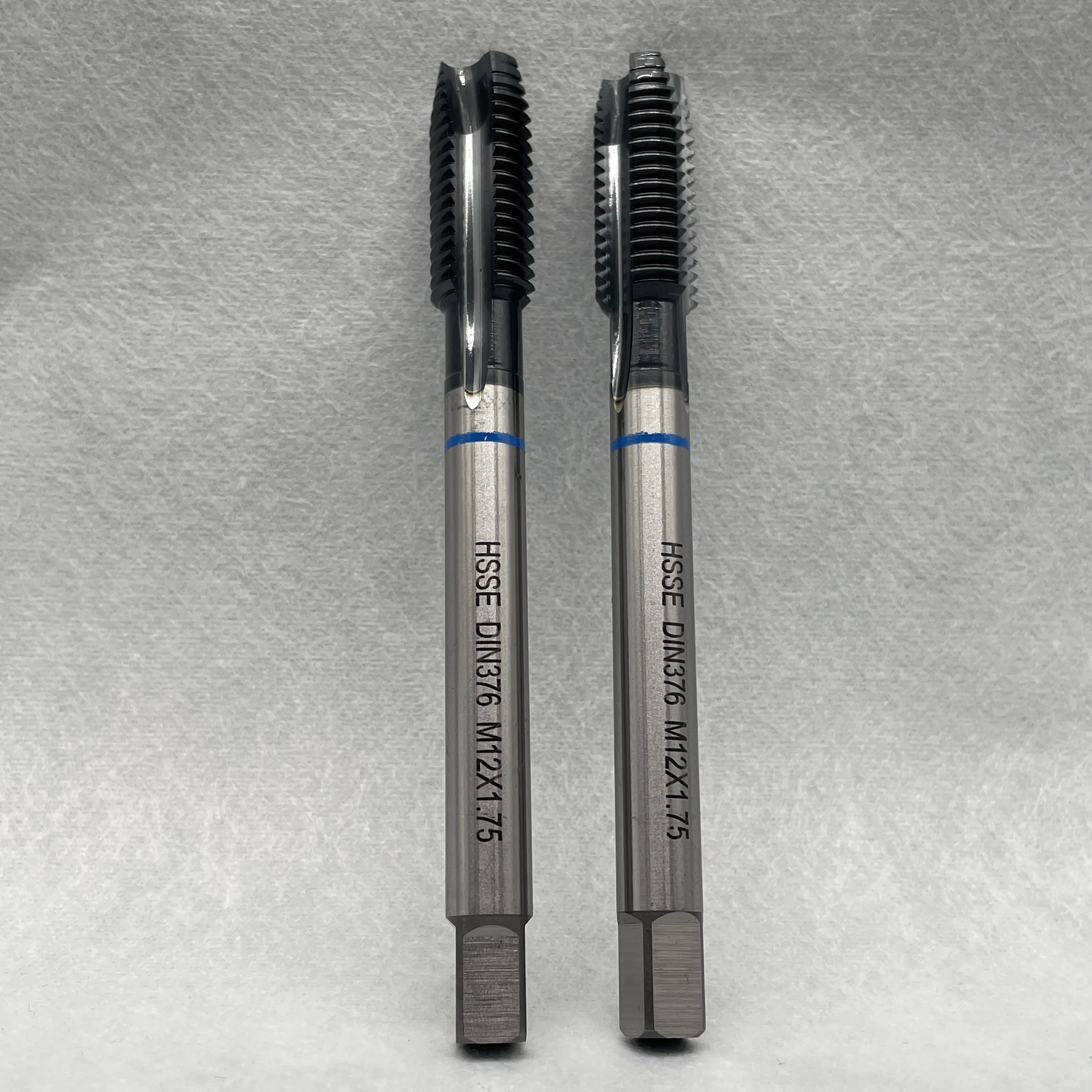 Grewin- HSS-E Cobalt Thread Tap DIN371&DIN376 Straight Machine Taps with Coated M12X1.75 Taps