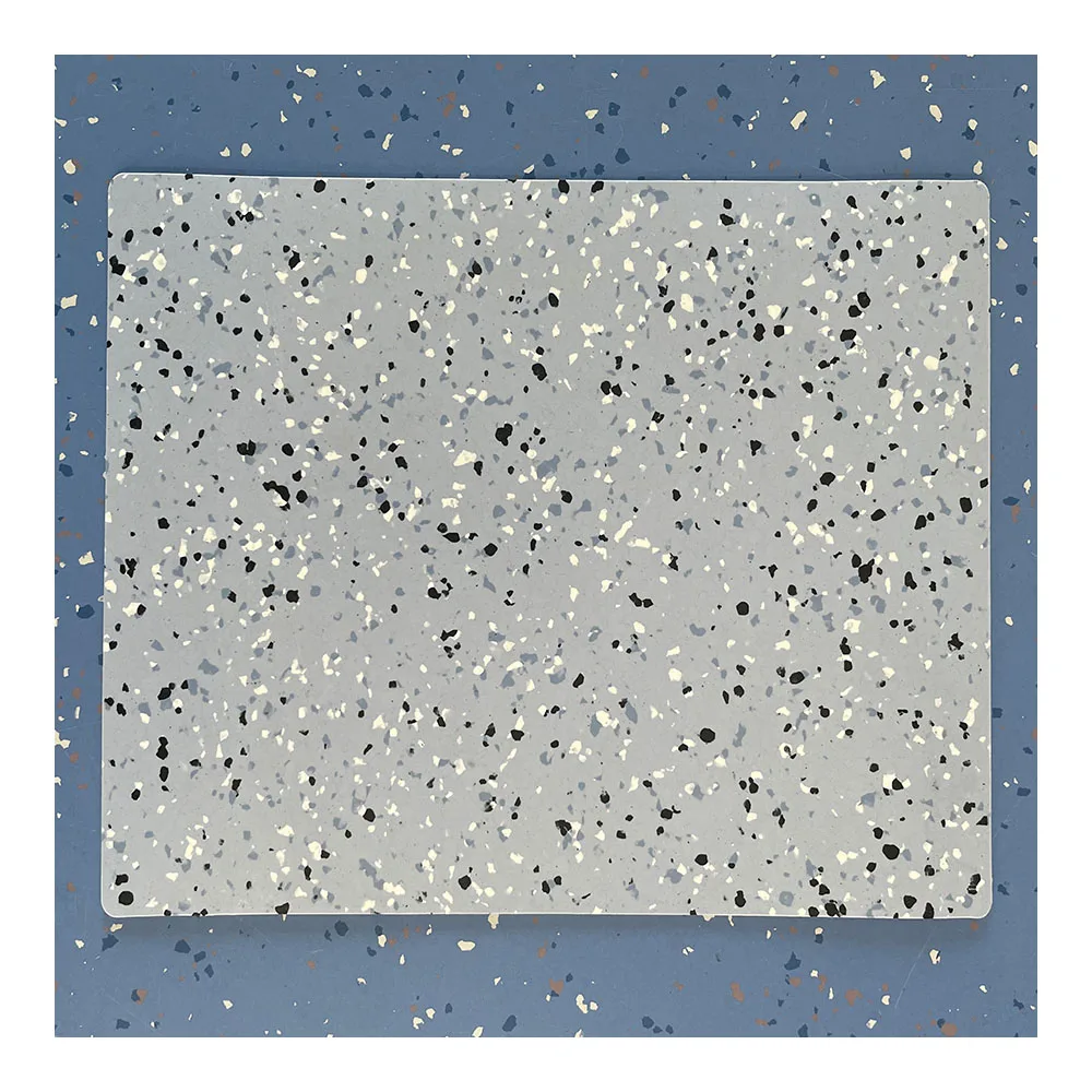 fireproof plastic commercial linoleum flooring rolls manufacturers with anti-static carbon black backing