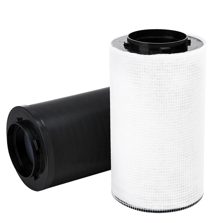 Activated Carbon Dust Proof Cartridge Air Filter For HealthPro GC Series Cylindrical air filter element