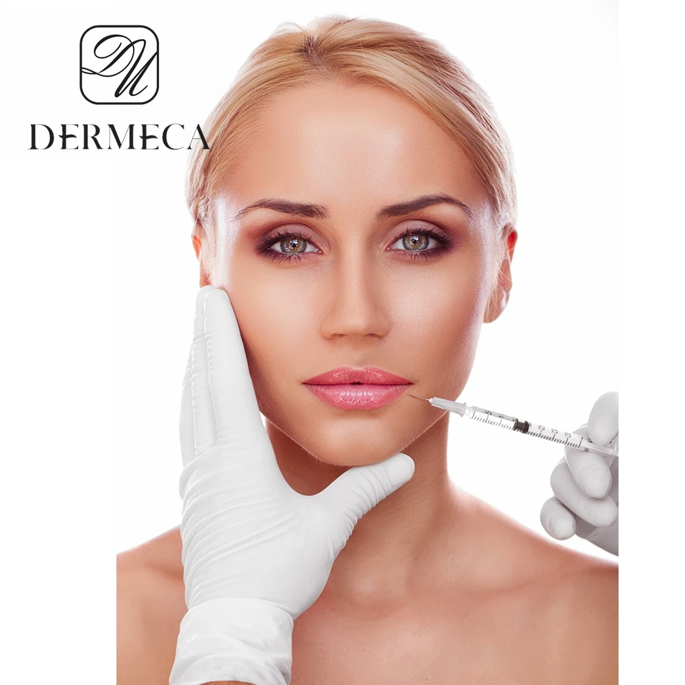  DERMECA корея косметический предварительно заполненный шприц ha Гиалуроновая кислота купить инъекционный кожный
