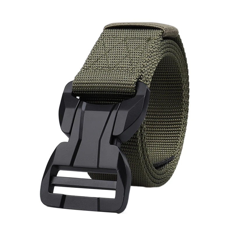 TG-075  3.8cm  Tactical Canvas Belts Outdoor Sports Nylon Canvas Belts For Men