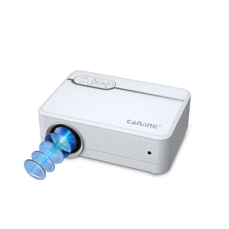 Оптовая продажа, проектор с поддержкой 4k 1080P Full HD, 7200 лм, 300 дюйма, портативный ЖК-проектор для домашнего кинотеатра, светодиодный проектор для фильмов.