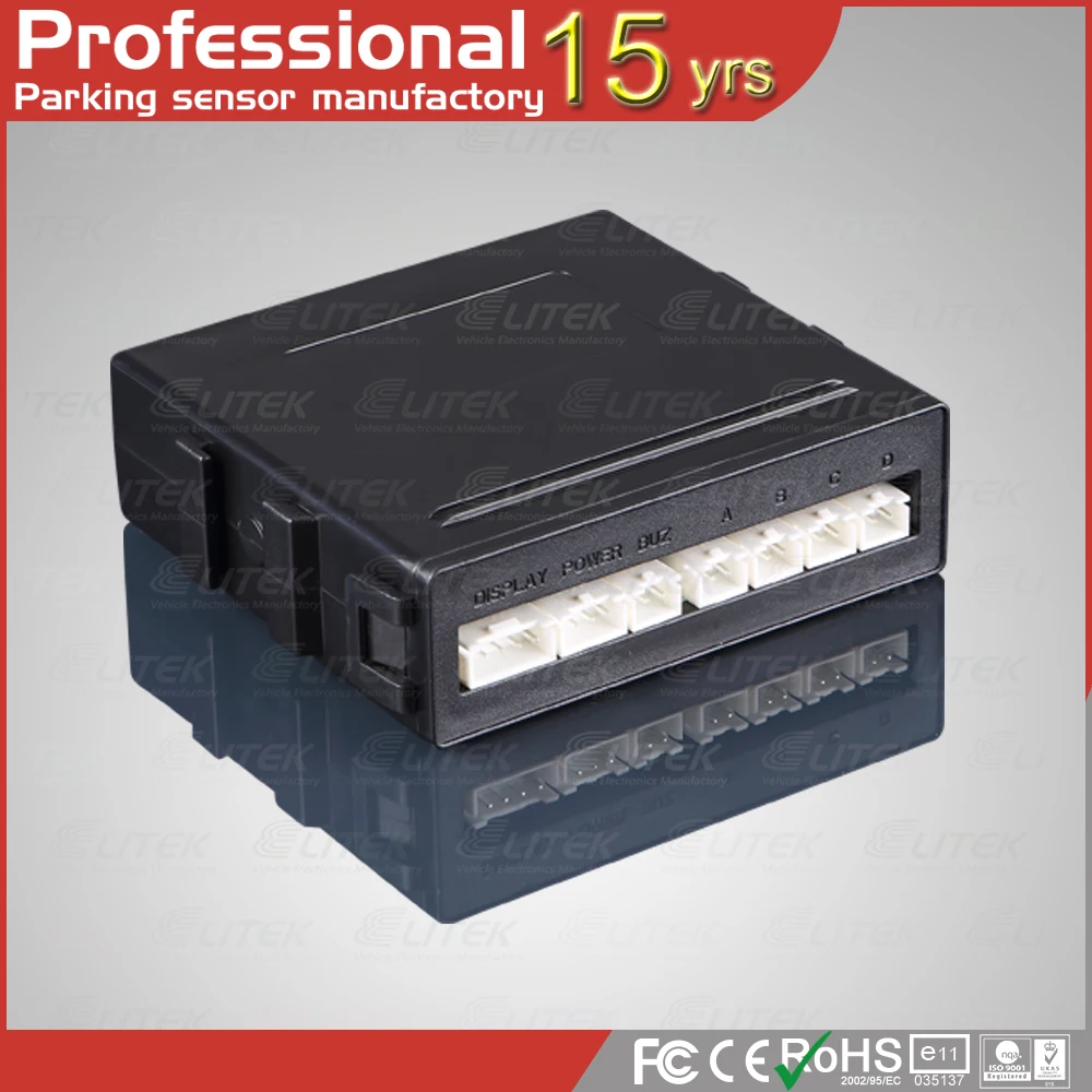 Voice reversing radar Car Parking Sensor Kit With 4 Sensor Front/Backup Radar Parking System Reverse Assistance