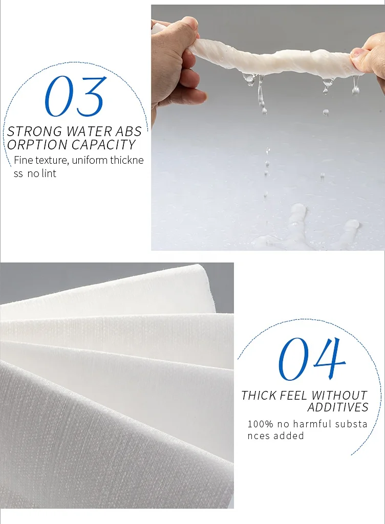 
100% viscose spunlace Hair Towel Disposable salon bath towel Shower SPA Towel For Beauty Salon 