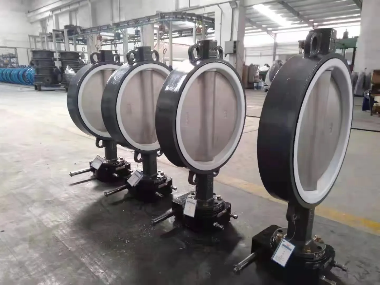 Factory Sale Directly 4 Inch Wafer Butterfly Valve With PTFE Seat