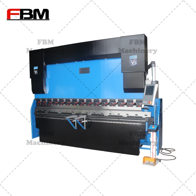 factory directly supply synchronized CNC press brake 125T/3200mm, 4+1 axis, sheet metal bending machine