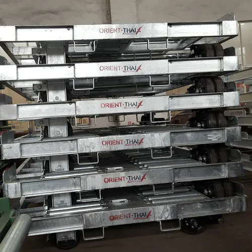 Aircraft 7T GSE Container Dolly /Airport Pallet Dolly Aviation Dolly