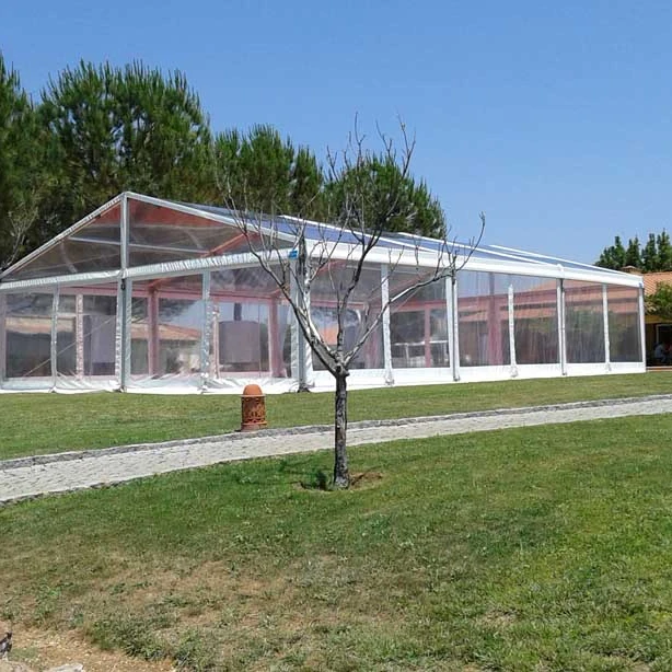 heavy duty luxury transparent wedding tent