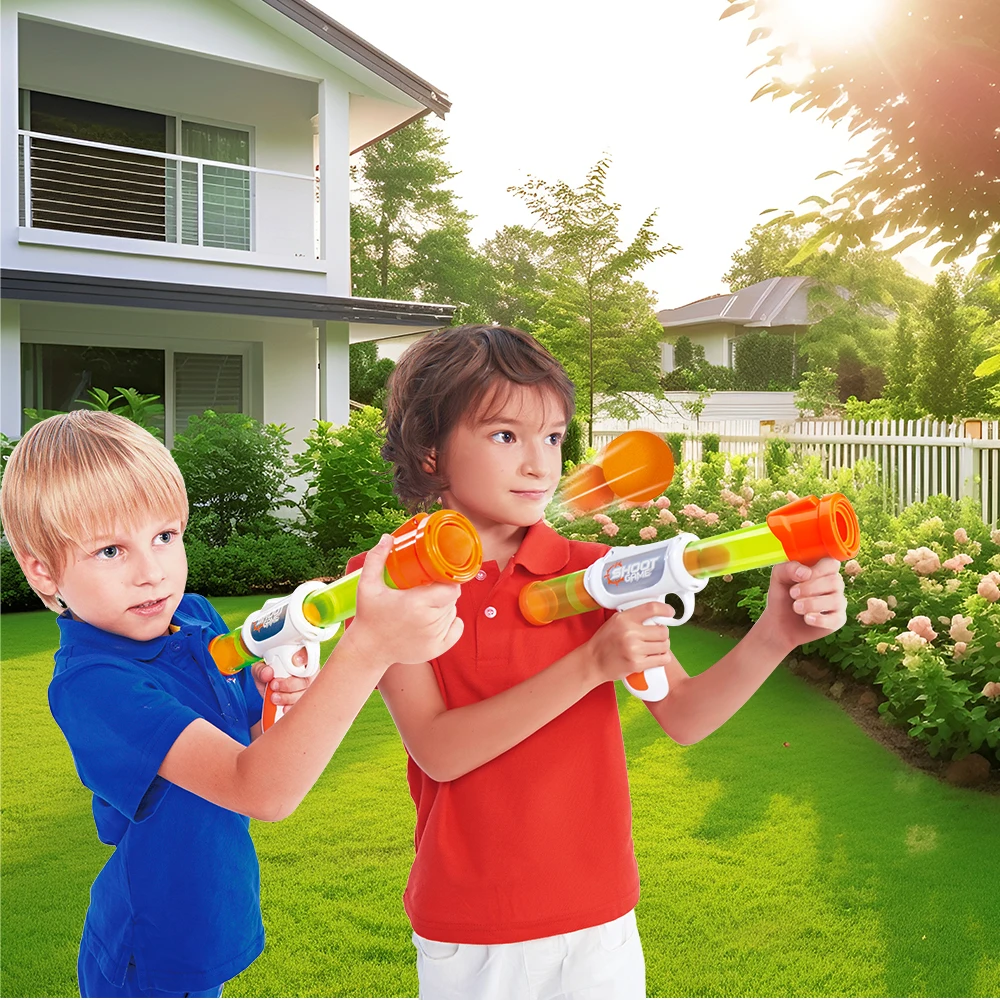 Soft Bullet Toy Guns Air Power Popper Blaster Toy Guns Indoor & Outdoor Play Air Guns Shooting Hunting Shooting Target For Kid