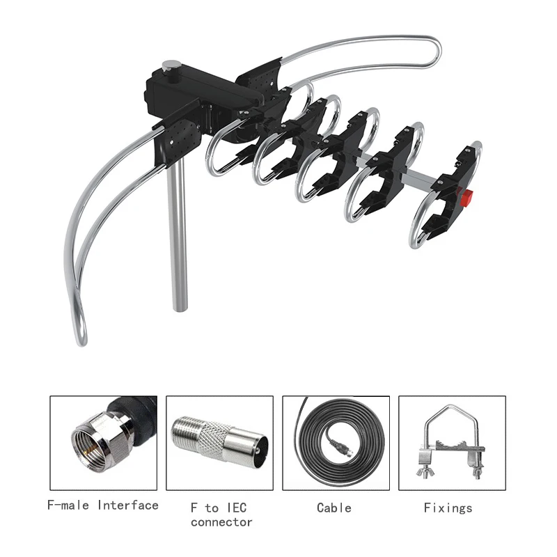 Wholesale Antenna Ground Digital Receiver Outdoor TV Antenna for Receiving HDTV