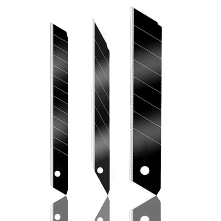 9 мм Универсальный нож лезвие для обоев карбид вольфрама черное резки бумаги