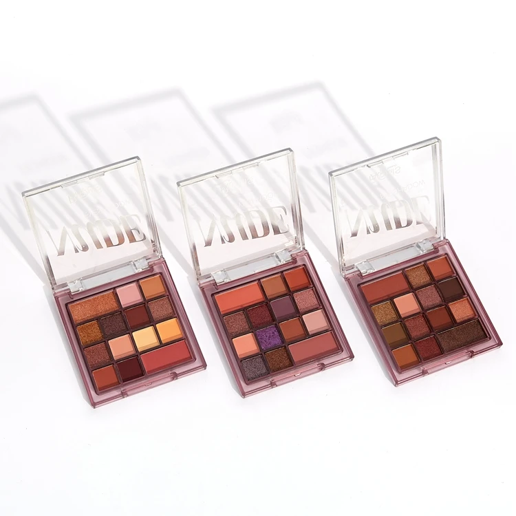 Wholesale Eyeshadow Makeup Kit High Pigmented 14 Color Eyeshadow Palette Nude Glitter Eyeshadow Palette