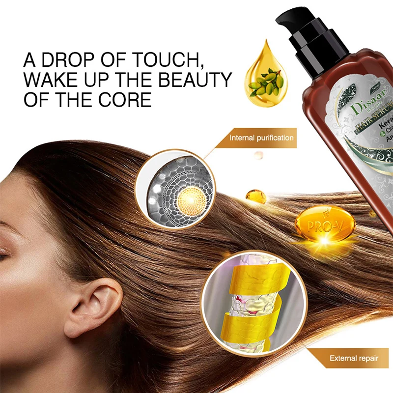 Wholesale Hair Serum Oil Anti Frizz Hair Care Oil Luxury Hair Oliver Oil