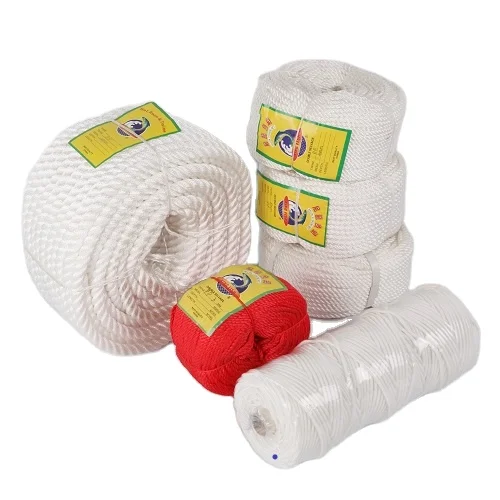 Best selling 3 Strand Fiber polypropylene Braided Twisted Rope For Marine Superior Strength Mooring Rope