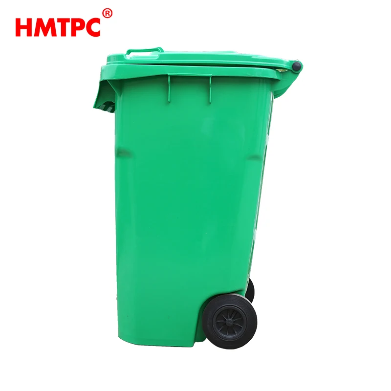 Hot sale! HDPE Customized Color 240 liter With Lift Bar Waste Bin American Style Recycle Bin