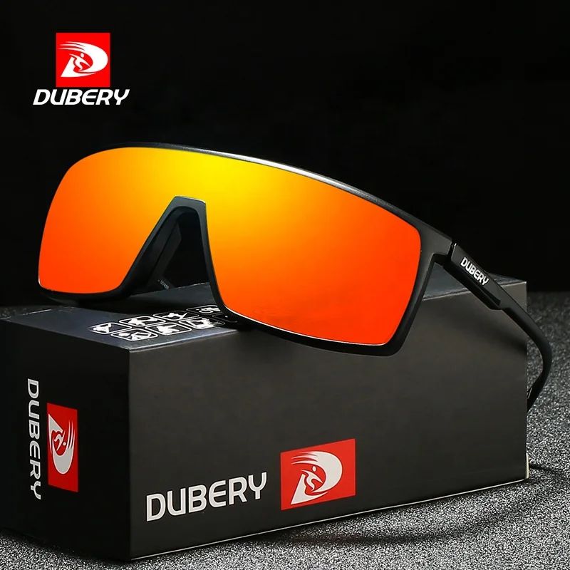 DUBERY оптовая продажа новейший дизайн ветрозащитные Модные солнцезащитные очки большого размера 2022 велосипедные спортивные для