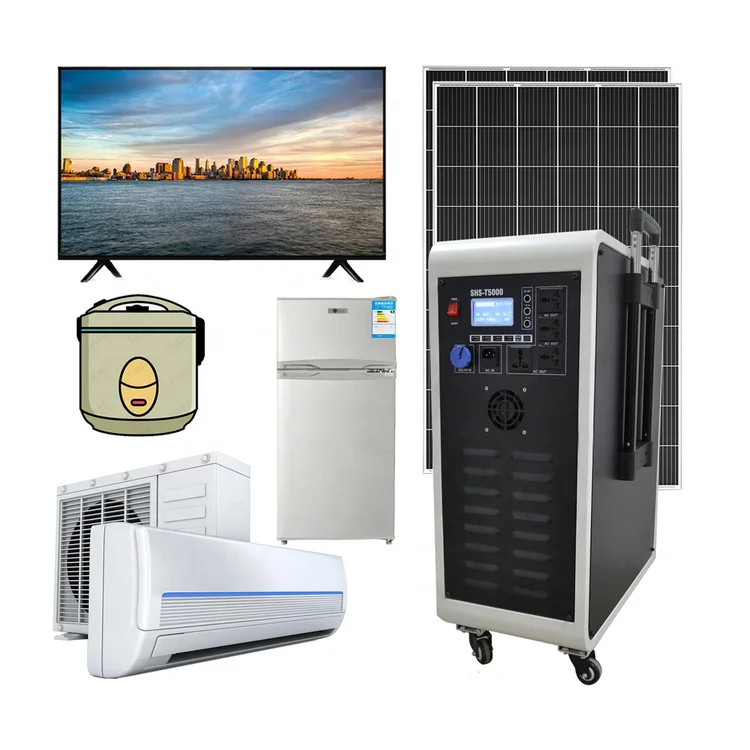 5000w large capacity energy system tragbare kraftwerk power station Lifepo4 battery solar generator portable