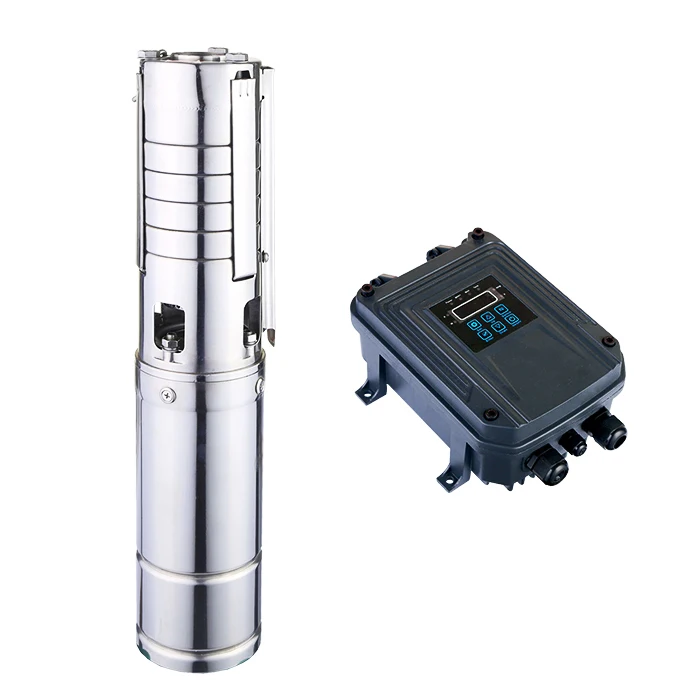 2hp dc solar submersible water pump system  bomba de agua solar water submersible pumps for deep well