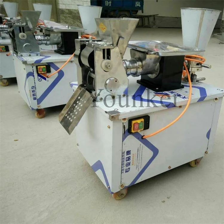 Valparaiso Full Automatic Dumpling Machine Gyoza Empanada Samosa Making Meat Pie Machine Maker Filling Samosa Folding Machine