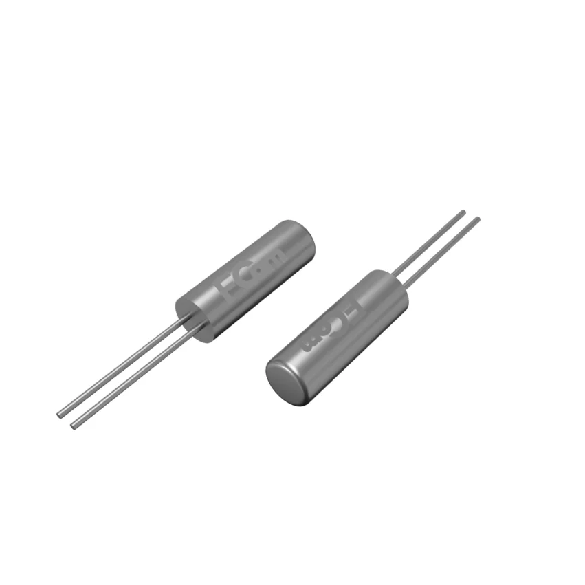 FCom AB308-53.125MHZ 53.125MHz 30ppm 16pF 80 Ohms Resonators Crystals 3x8 Radial Crystals Oscillators AB308