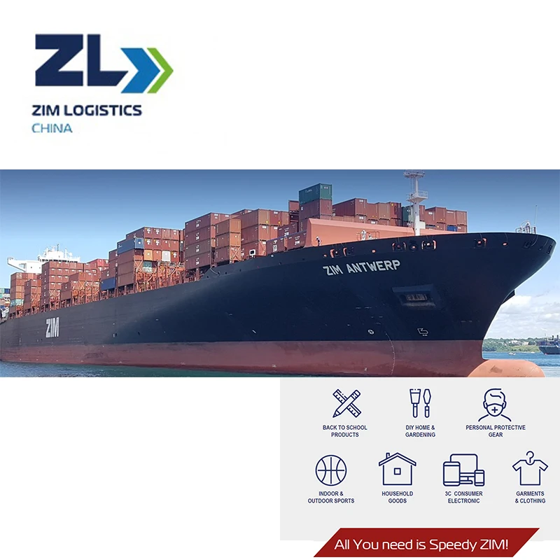 ZLC Competitive FCL Sea Freight Drop Shipping From Shanghai China To Hochiminh Vietnam