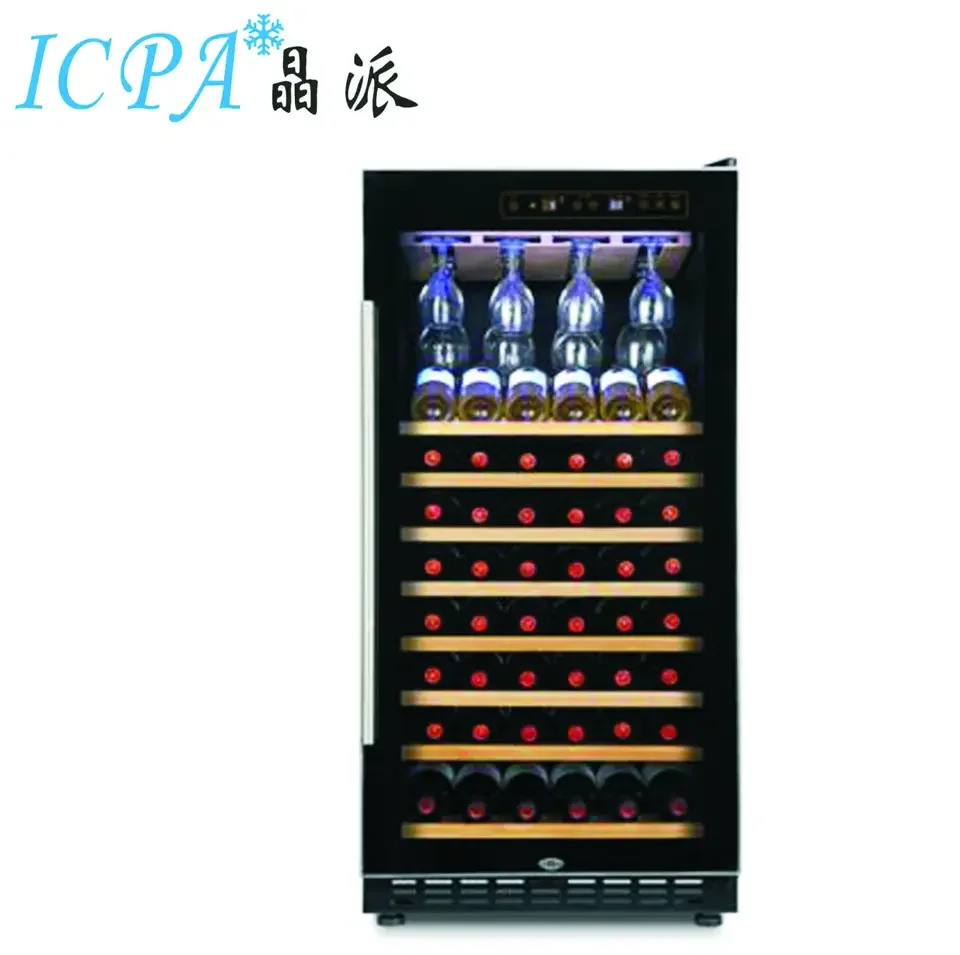 Trusted Manufacturer European 208L Wine Cabinet Wine Fridge Commercial Wine Cooler Dispenser