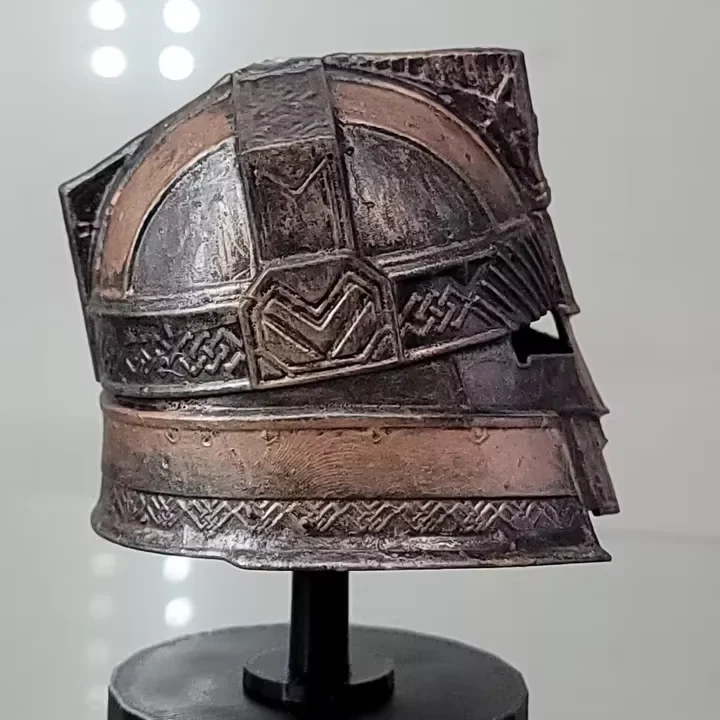 Customized Resin Printed Choose Size Dwarf Royal Guard Dwarf Mask Helmet Collectible Cosplay Costume Resin Craft Helmet