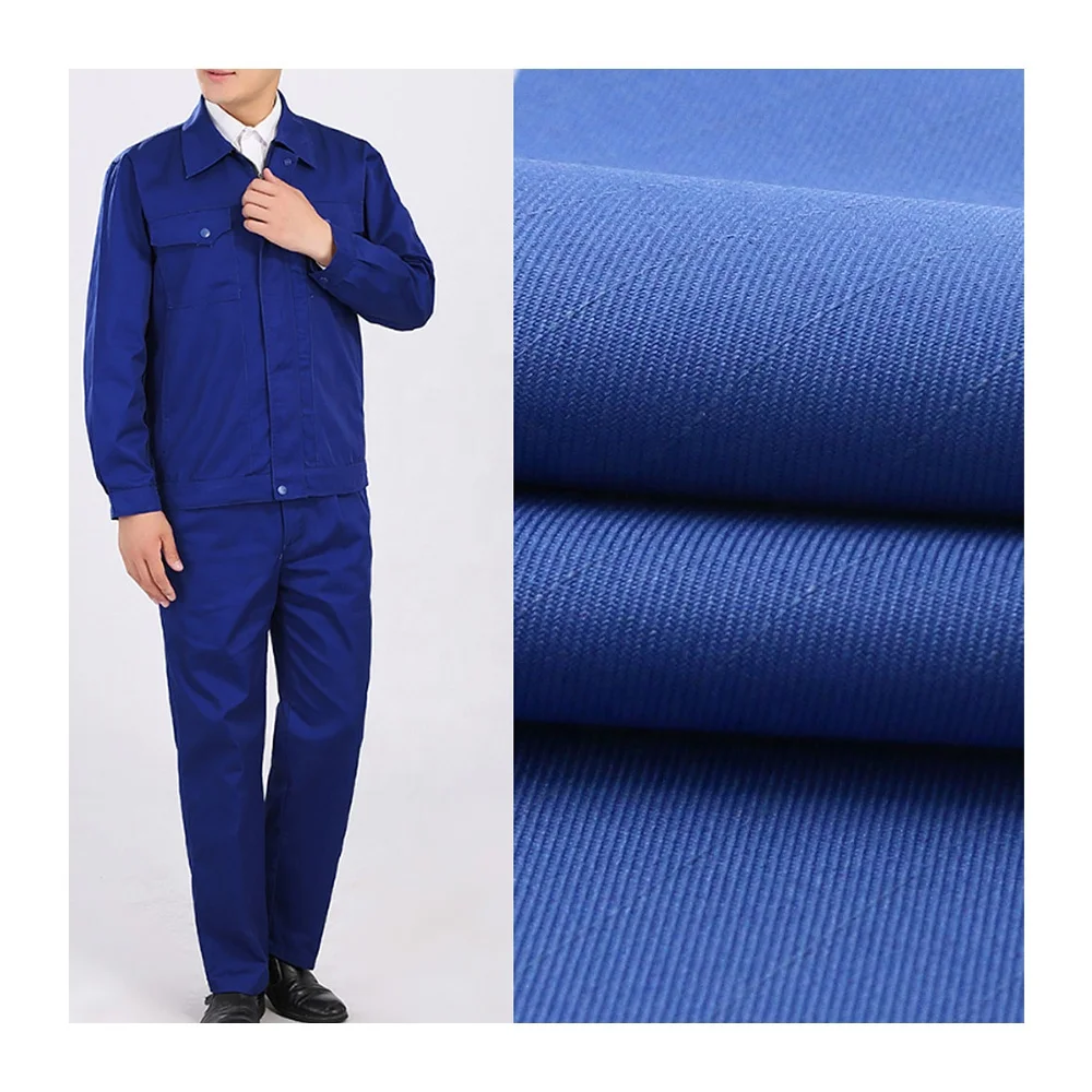 Antistatic school uniform polyester carbon fiber check fabric