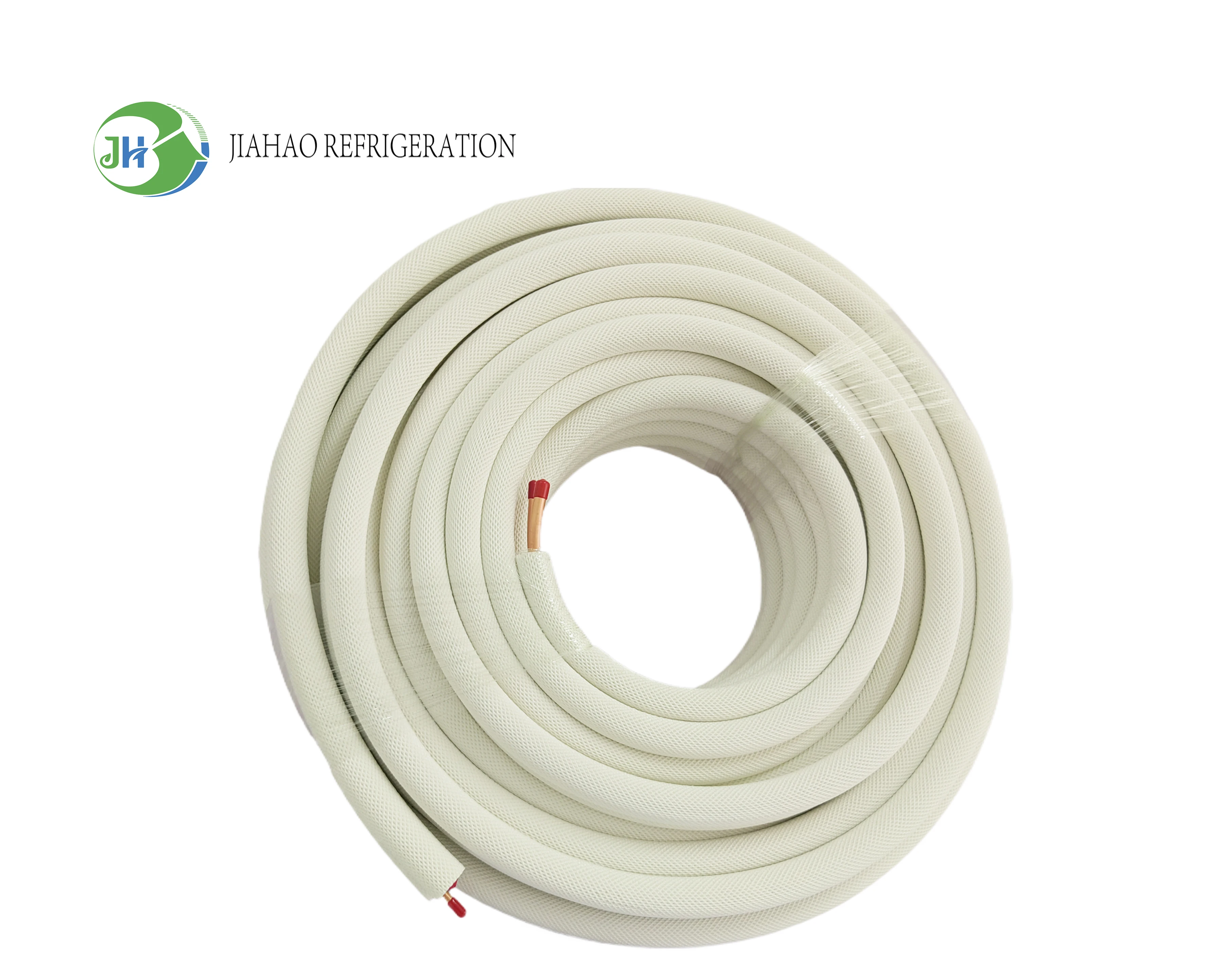 Jiahao Refrigeration insulated copper tube connection pipe insulation copper pipes for air conditioners HVAC line set